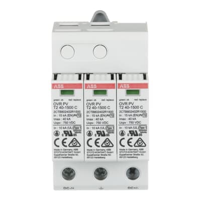 ABB OVR PV T2 40-1500 P BULK