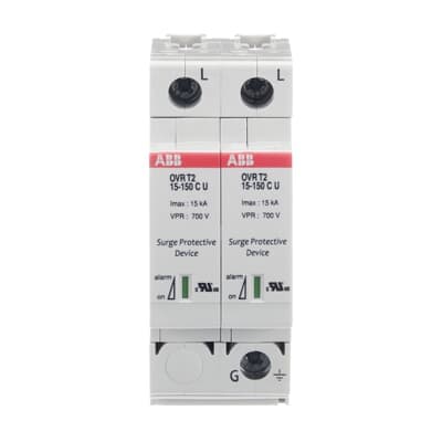 ABB OVR T2 2L 15-150 P U