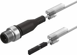 Festo smt-10m-ps-24v-e-0,3-l-m12 - Thumbnail 1