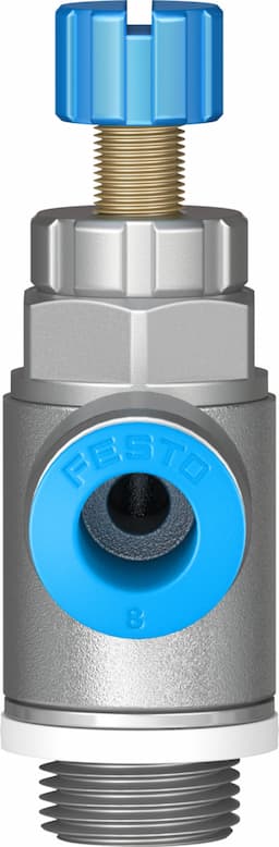 Festo grla-1/4-qs-6-rs-d - Thumbnail 3