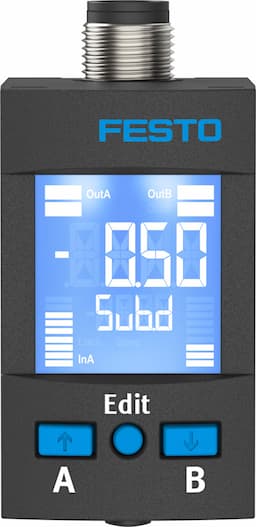 Festo spau-p10r-w-g18fd-l-pnlk-pnvba-m12u - Thumbnail 1