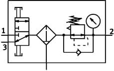 Festo lfr-1/4-db-7-mini-kc - Thumbnail 1