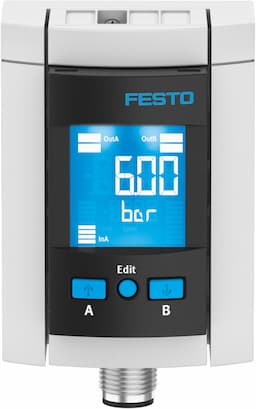 Festo spau-p10r-ms6-f-l-pnlk-pnvba-m12d - Thumbnail 5