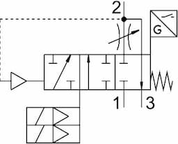 Festo ms6-sv-1/2-e-10v24-so-ag-mp1 - Thumbnail 2