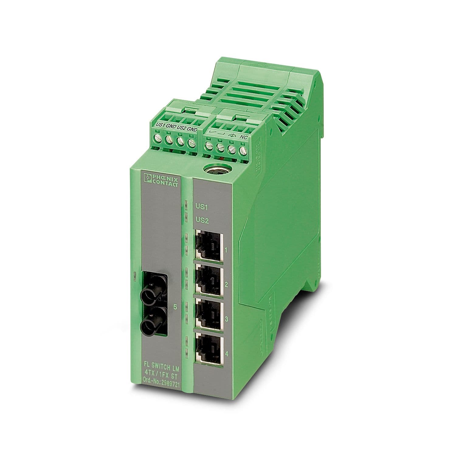 fl switch lm 4tx/1fx sm st