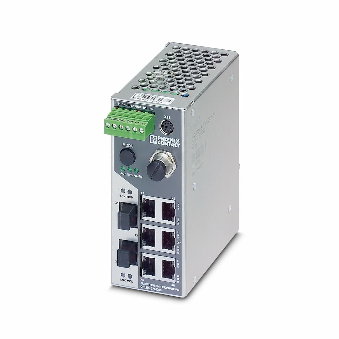 Phoenix Contact FL SWITCH SMN 6TX/2POF-PN