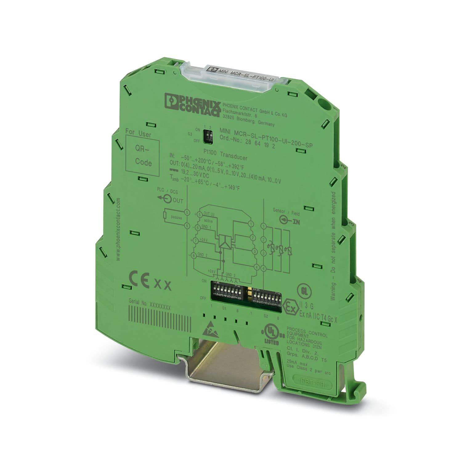 mini mcr-sl-pt100-ui-200-sp