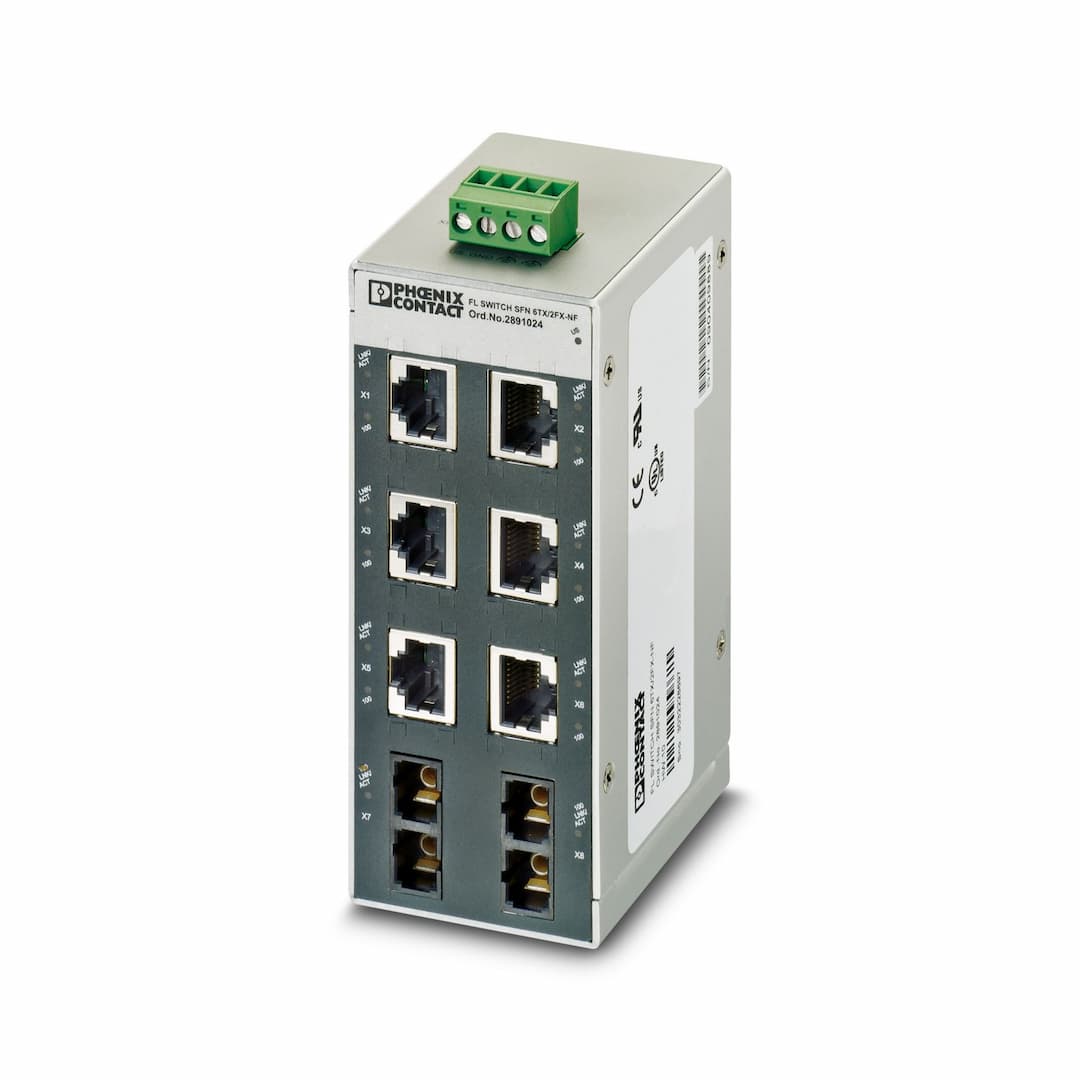 Phoenix Contact FL SWITCH SFN 6TX/2FX-NF