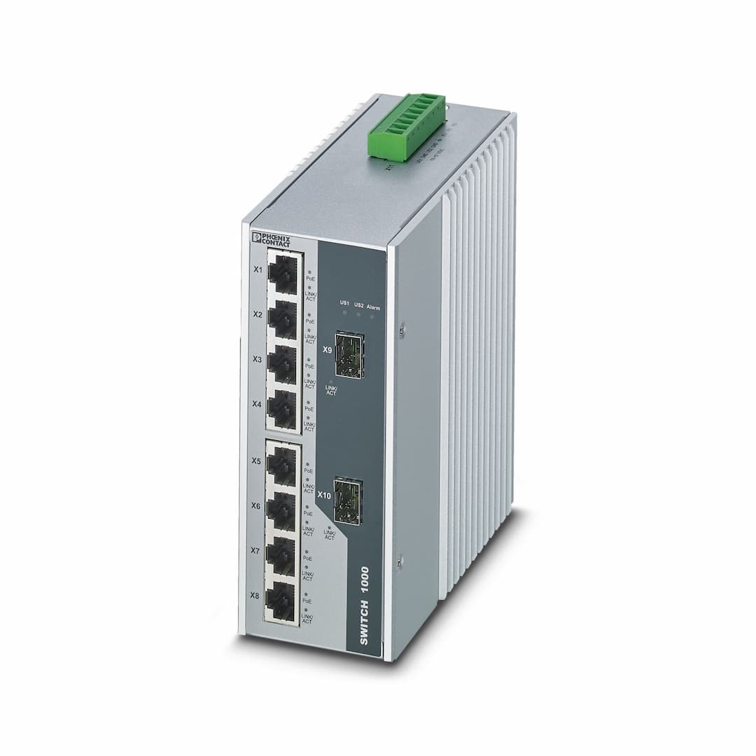 Phoenix Contact FL SWITCH 1000T-8POE-GT-2SFP