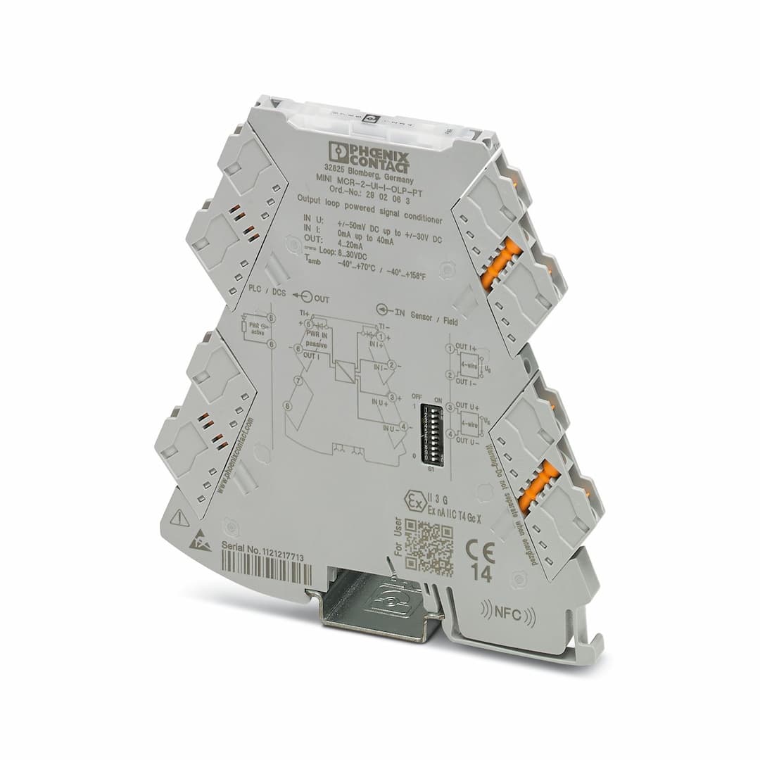 Phoenix Contact MINI MCR-2-UI-I-OLP-PT Phoenix Contact MINI MCR-2-UI-I-OLP-PT