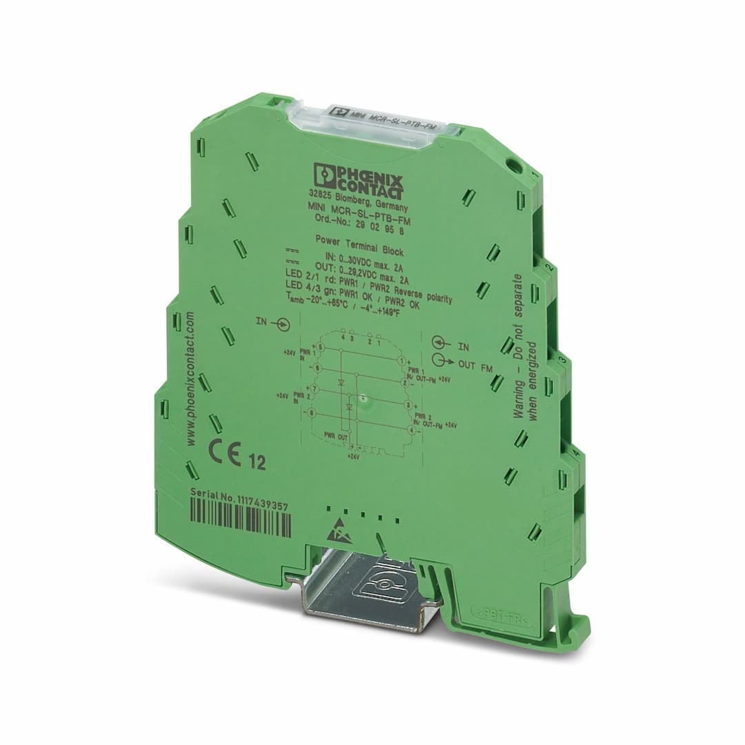 Phoenix Contact MINI MCR-SL-PTB-FM Phoenix Contact MINI MCR-SL-PTB-FM