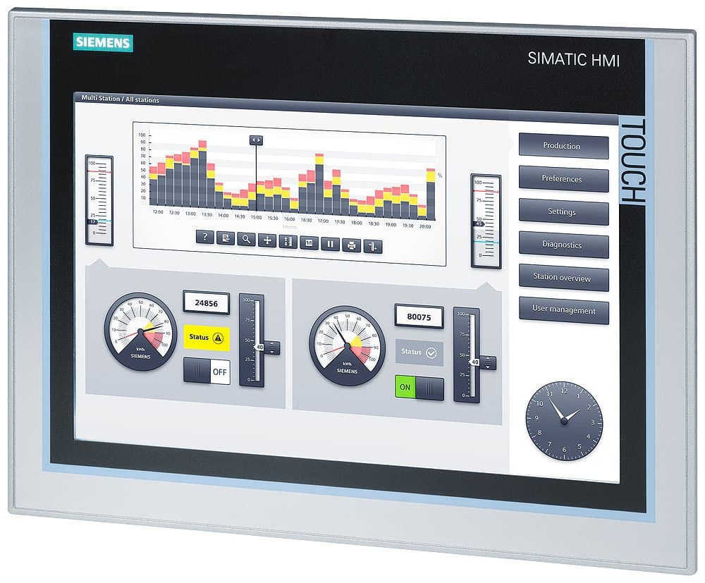 Siemens 6AV2124-0MC01-0AX0 Siemens 6AV2124-0MC01-0AX0